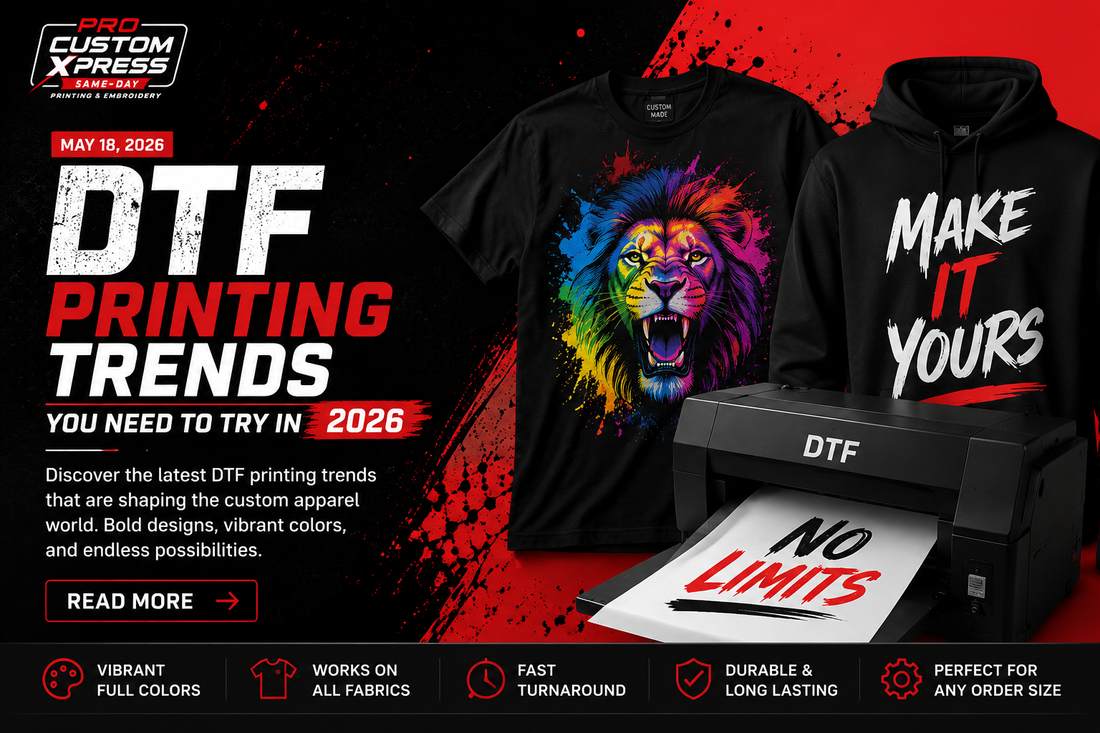 DTF Printing Trends You Need to Try in 2026