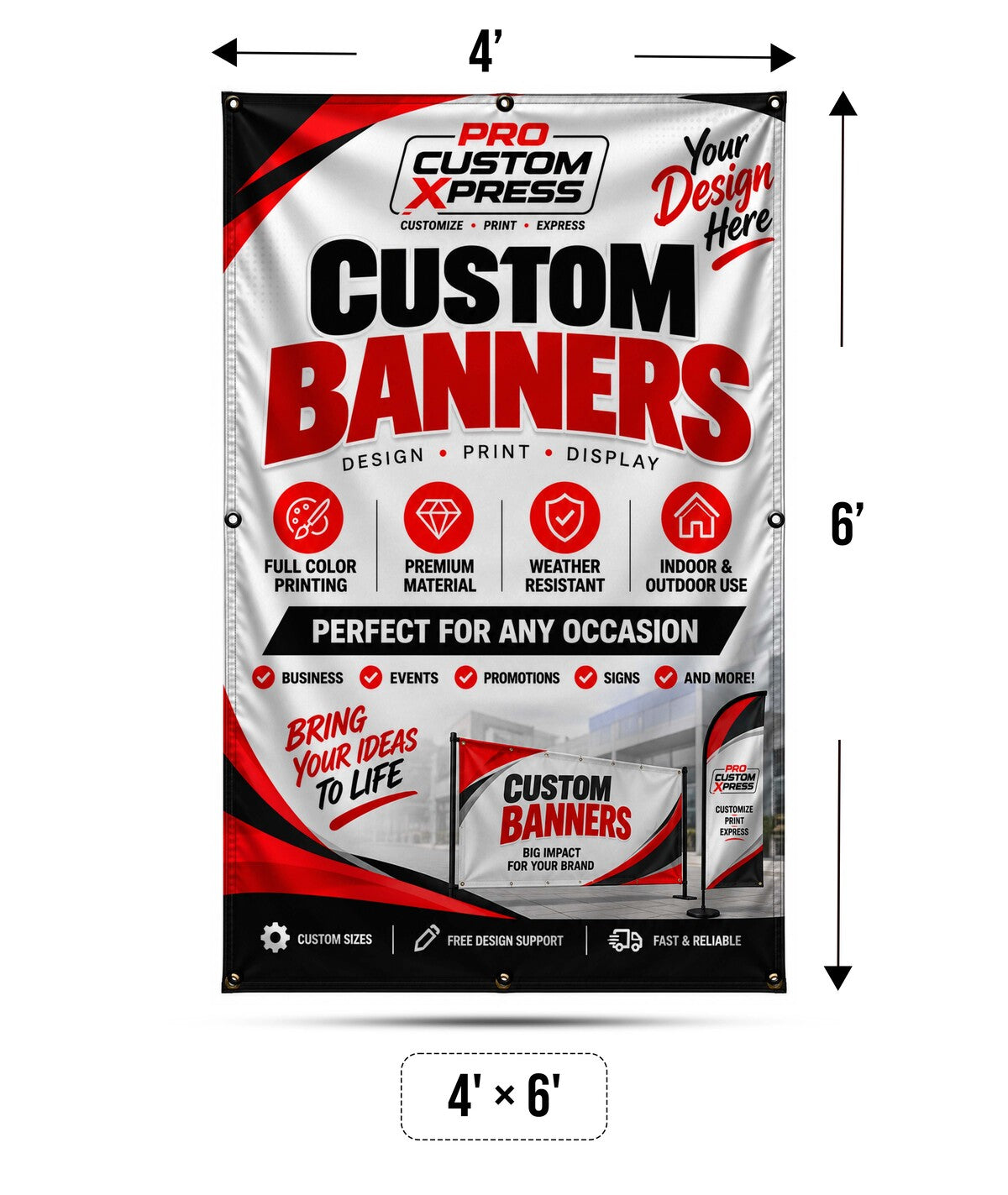 CUSTOM BANNERS
