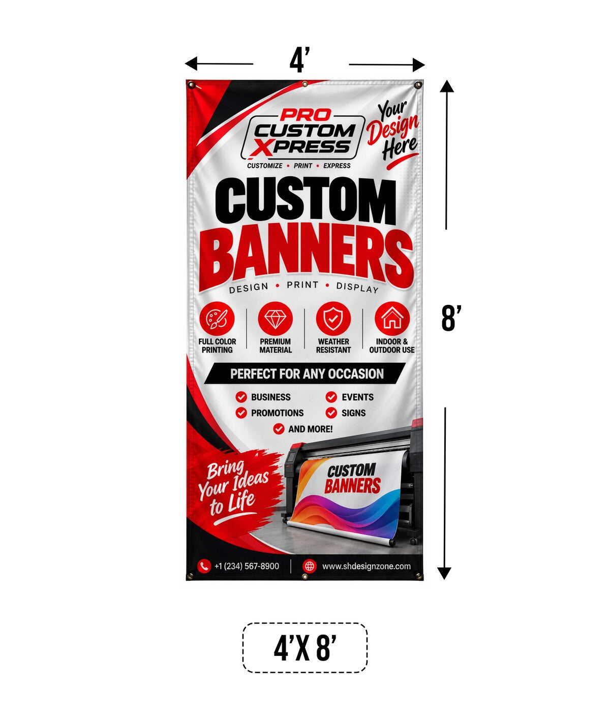 CUSTOM BANNERS