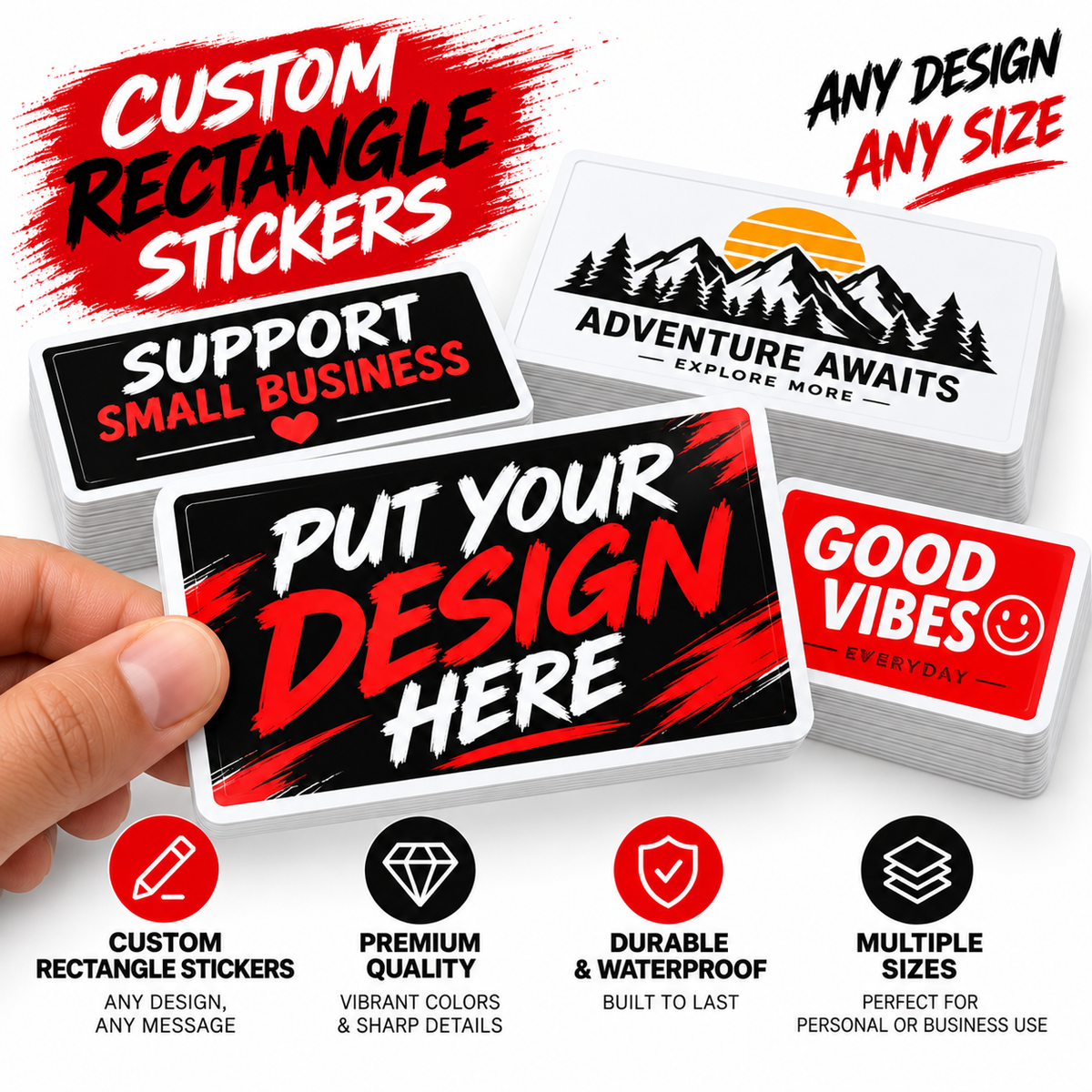Rectangle Stickers