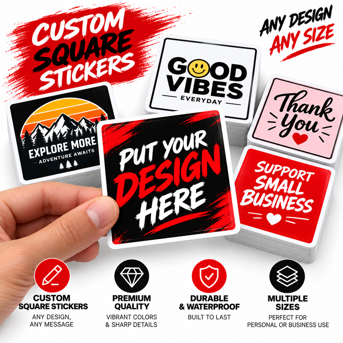 Square Stickers