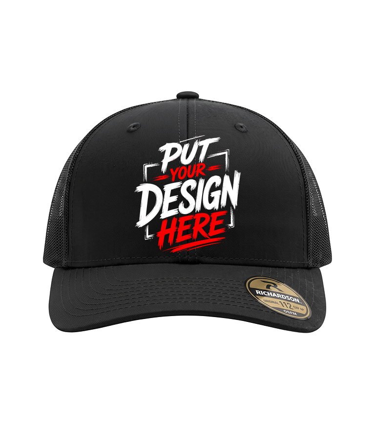 Richardson 112 Trucker Hat – Structured Mesh Back Snapback Cap