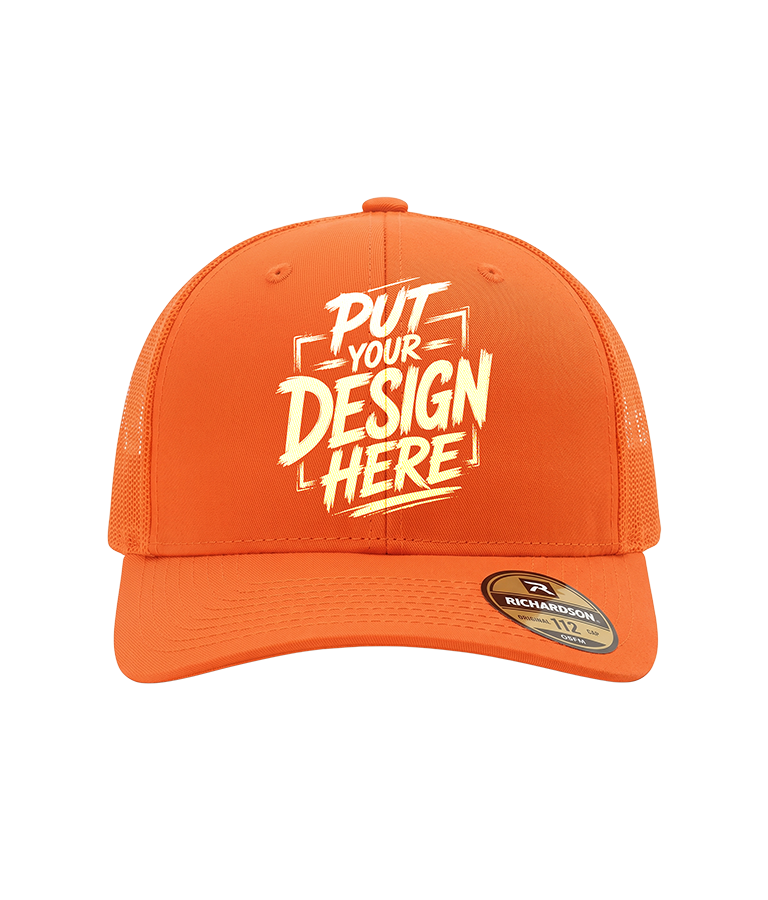 Richardson 112 Trucker Hat – Structured Mesh Back Snapback Cap