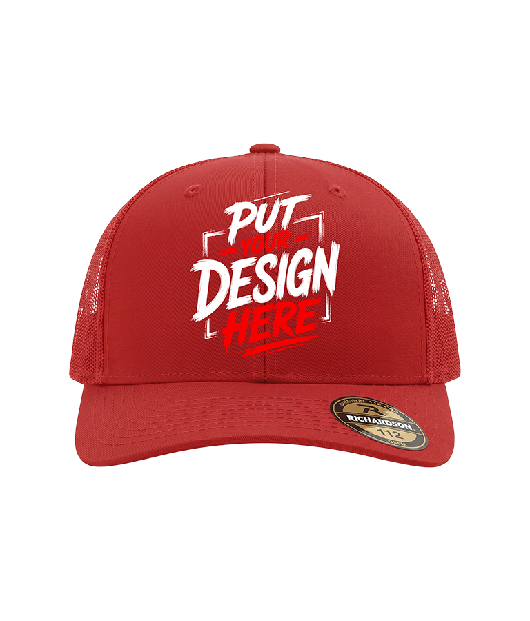 Richardson 112 Trucker Hat – Structured Mesh Back Snapback Cap