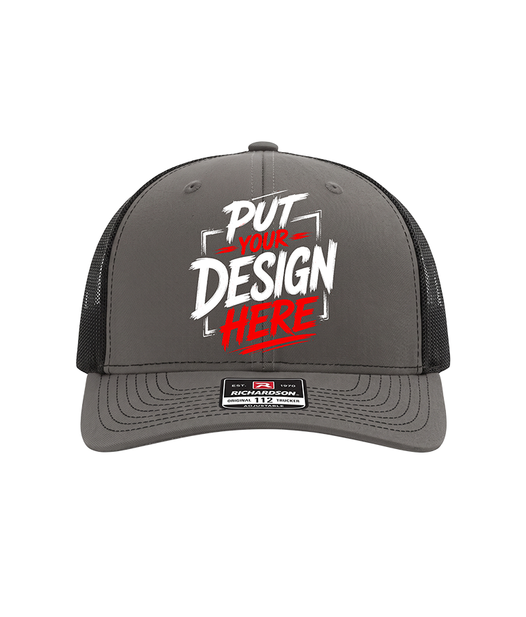 Richardson 112 Trucker Hat – Structured Mesh Back Snapback Cap