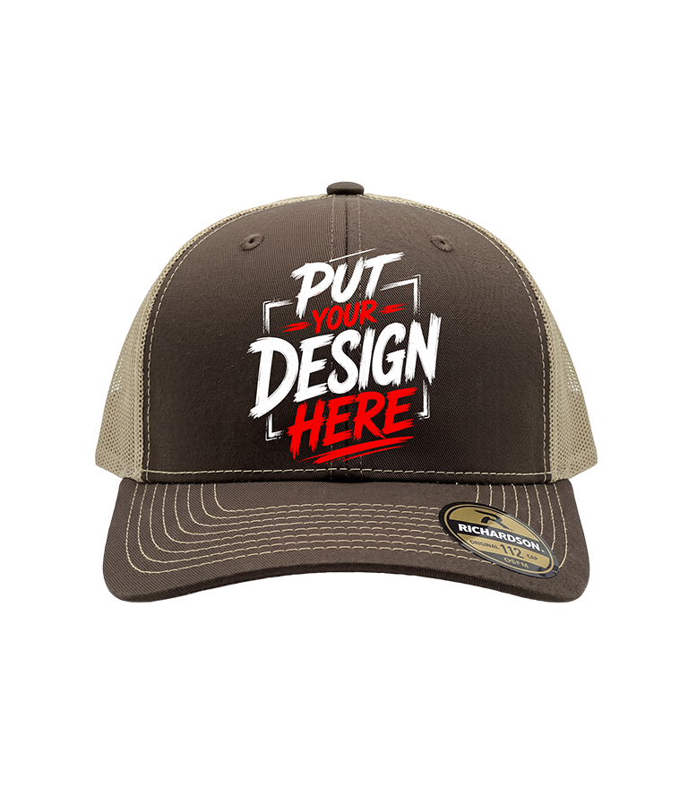 Richardson 112 Trucker Hat – Structured Mesh Back Snapback Cap