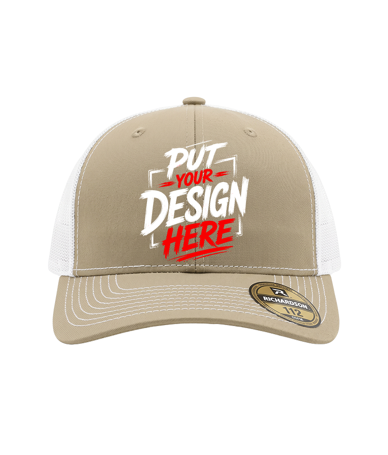 Richardson 112 Trucker Hat – Structured Mesh Back Snapback Cap
