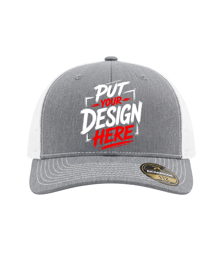 Richardson 112 Trucker Hat – Structured Mesh Back Snapback Cap
