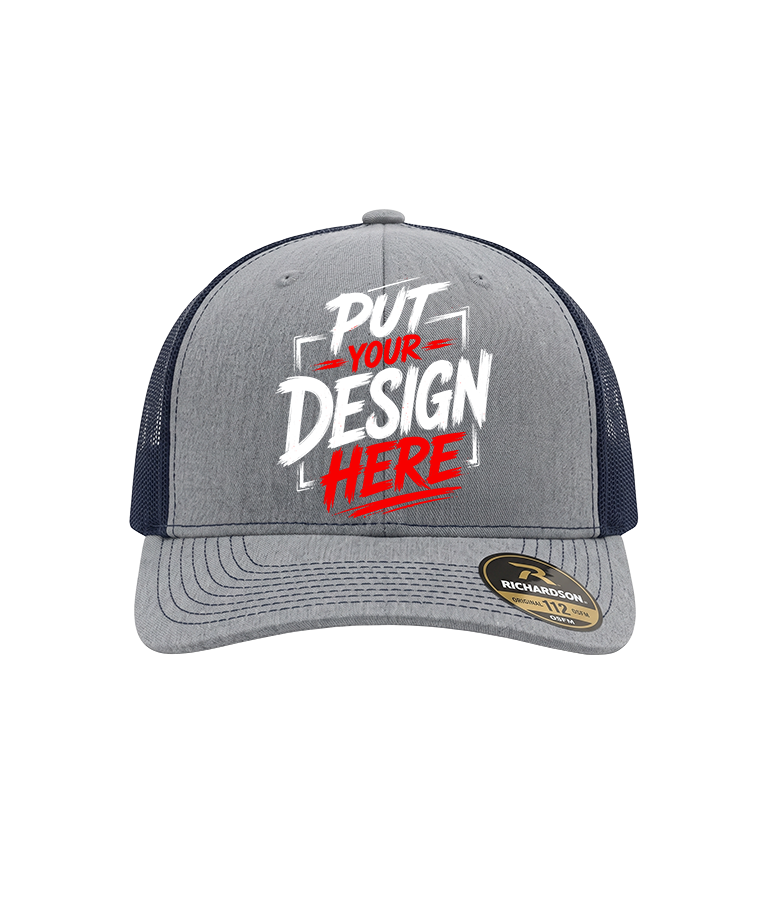 Richardson 112 Trucker Hat – Structured Mesh Back Snapback Cap