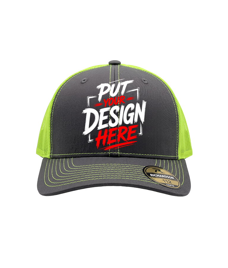 Richardson 112 Trucker Hat – Structured Mesh Back Snapback Cap