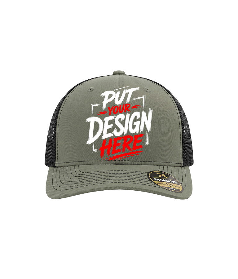 Richardson 112 Trucker Hat – Structured Mesh Back Snapback Cap